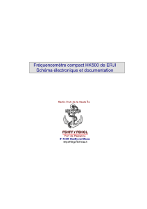 Fréquencemètre ERJI HK500 500 MHz V2.0 - F6KGL
