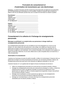 Electronic Transmission Authorization and Consent Form