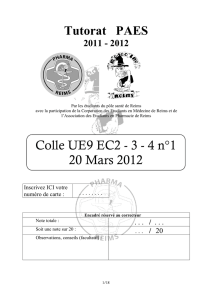 Colle d`Anatomie UE9 n°1 20_03_2012 CORRECTION