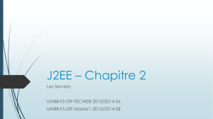 Servlet - Cours et TD tecweb Licence