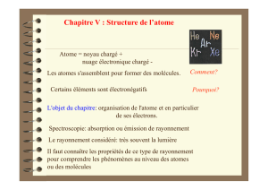 Support théorique - Chimie Générale et Organique