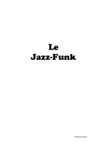 Le Jazz-Funk - Fichier