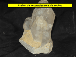 atelier roches 2014 - geologie randonneurs