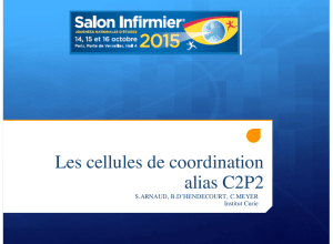 Les cellules de coordination alias C2P2
