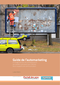 Guide de l`Automarketing