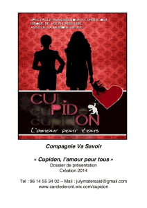 Compagnie Va Savoir « Cupidon, l`amour pour tous »