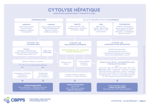 cytolyse hépatique