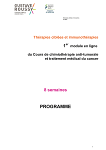 PROGRAMME - Gustave Roussy