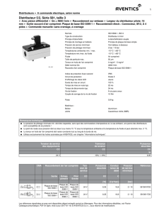 Distributeur 5/2, Série 581, taille 3