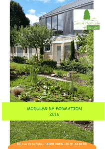Présentation modules de formation 2016 Mode A4