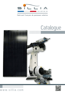 Catalogue - Sillia Energie