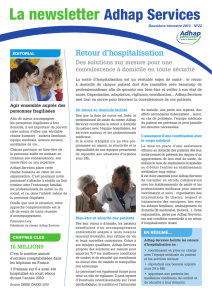 Newsletter n°22 – DEUXIÈME TRIMESTRE 2013