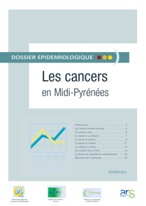 Les cancers en Midi-Pyrénées