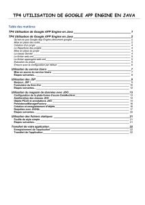 tp4 utilisation de google app engine en java