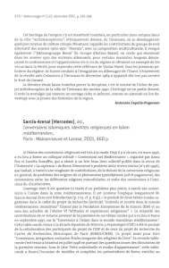 García-Arenal (Mercedes), éd., Conversions islamiques. Identités