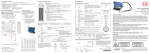 Instructions de montage optoNCDT 1700, 1700LL - Micro