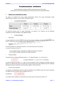 Chap 7B - Essentiel Physique nucléaire