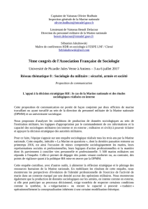 7ème congrès de l`Association Française de Sociologie