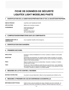 Light Modeling Paste (mortier de structure souple)
