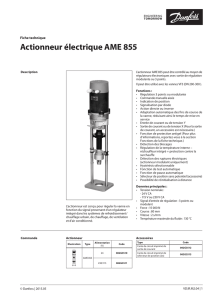 Actionneur électrique AME 855