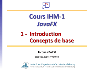 IHM-1 JavaFX - Jacques BAPST