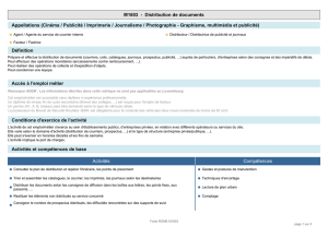 M1603 - Distribution de documents Appellations (Cinéma / Publicité