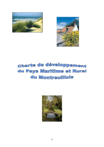 III.- L`organisation du Pays Maritime et Rural du Montreuillois