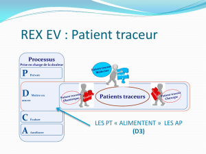 Le patient traceur - GCS CAPPS Bretagne
