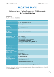 projet de sante