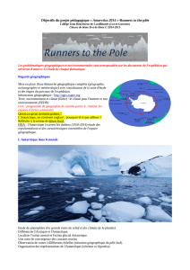 Objectifs du projet pédagogique « Antarctica 2014