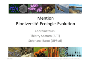 Mention Biodiversité-Ecologie