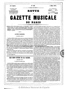 gazette musicale - Hemeroteca Digital