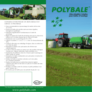 Téléchargez la brochure de Polybale