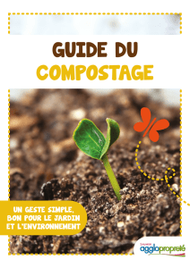 guide du compostage - Saumur Agglopropreté