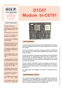 D1C67 Module bi-C6701