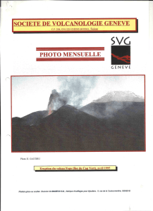 societe de volcanologie geneve photo mensuelle