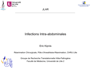 Infections Intra-abdominales