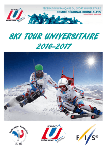 ski tour universitaire 2016-2017