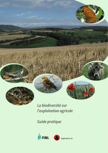 Pévue - Biodiversität im Landwirtschaftsbetrieb