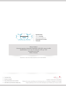 Redalyc.L`économie argentine et l`agriculture d`exportation, 2002