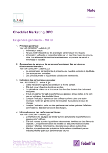 Checklist Marketing OPC