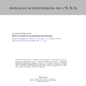 Fibrés vectoriels sur un polydisque ultramétrique