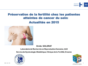 Préservation de la fertilité en 2015