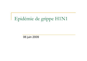Epidémie de grippe H1N1