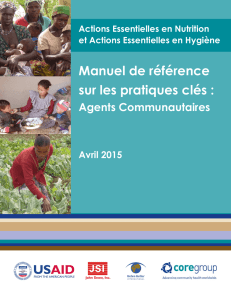 Manuel de référence sur les pratiques clés