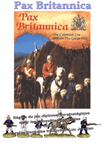 Pax Britannica : règles