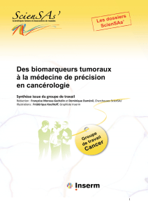 Biomarqueurs tumoraux Def oct 2015_MALD - ScienSAs