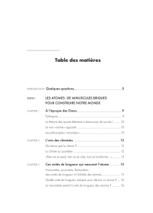 Table des Matières - Editions Ellipses