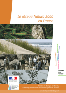 Le réseau Natura 2000 en France