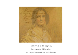 Dossier du spectacle "Emma Darwin"